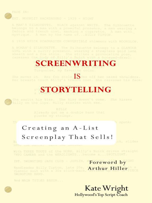 Title details for Screenwriting is Storytelling by Kate Wright - Wait list